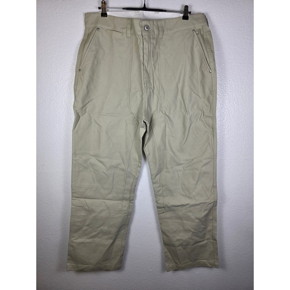 Palm Tree Crew PTC Mens Khaki Cotton Utility Workwear Pants‎ Size 38 Tan